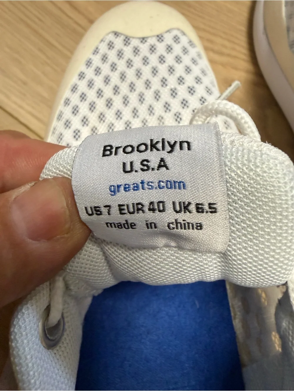 Greats Men’s The Bab Low V2 Sneakers from the Brooklyn-born Brand Size 7